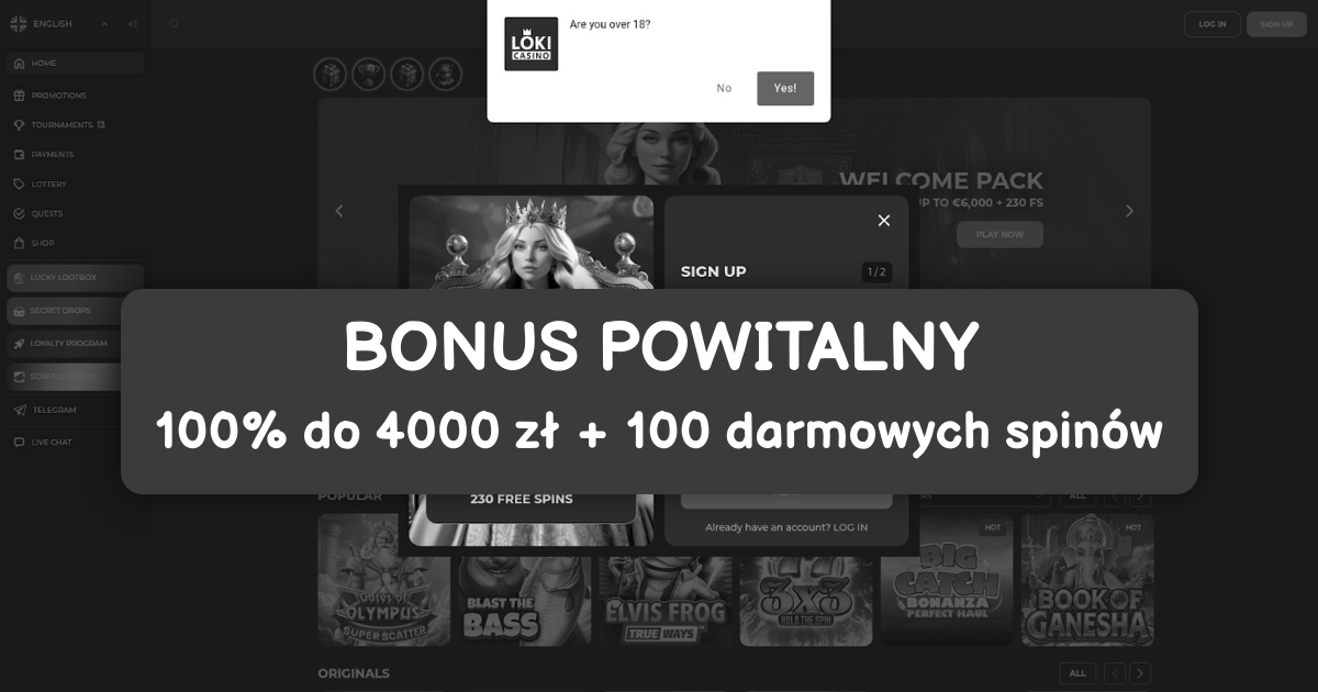 Loki Casino - Najlepsze Sloty Online i Bonusy w Polsce